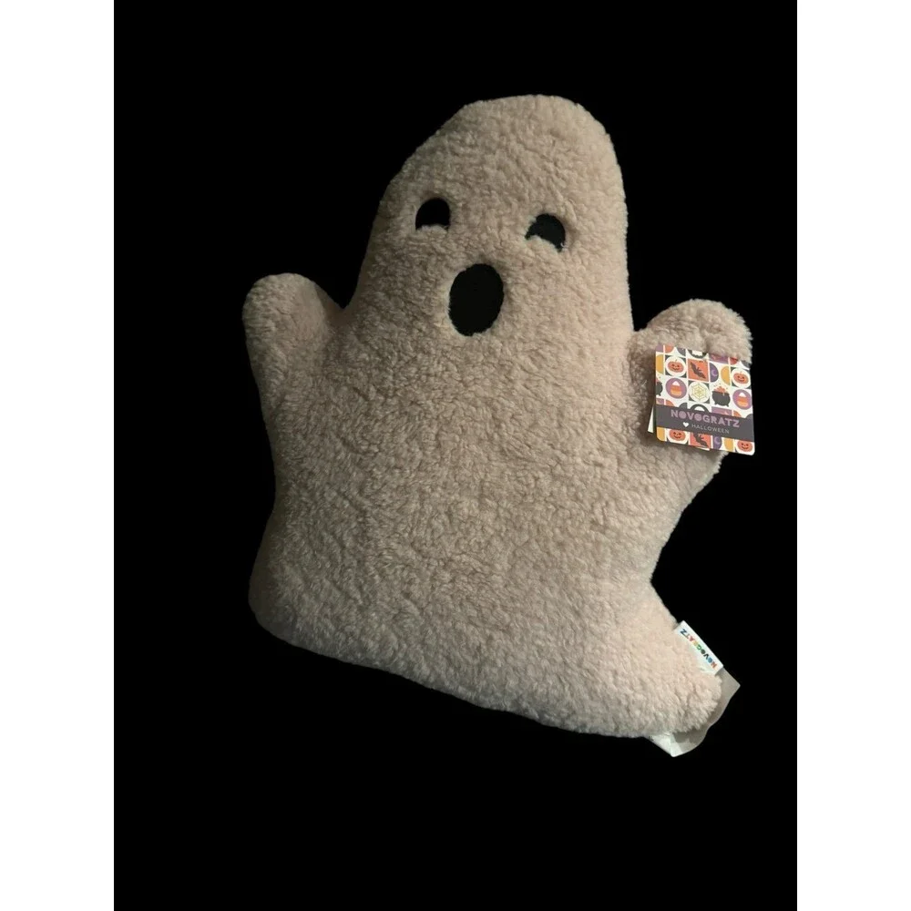 Tiktok Viral light pink Ghost Pillow throw Halloween spooky season